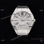 CS Factory Super Clone Piaget POLO Stainless Steel Diamond Pave Men Watch